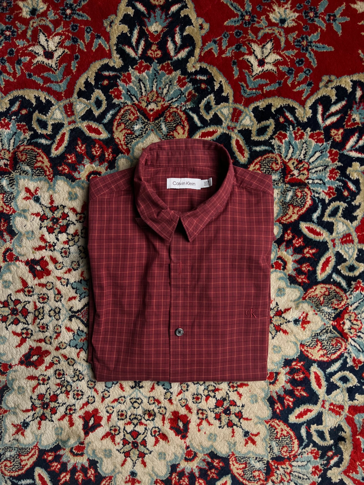 CALVIN KLIEN CASUAL BUTTON DOWM SHIRT