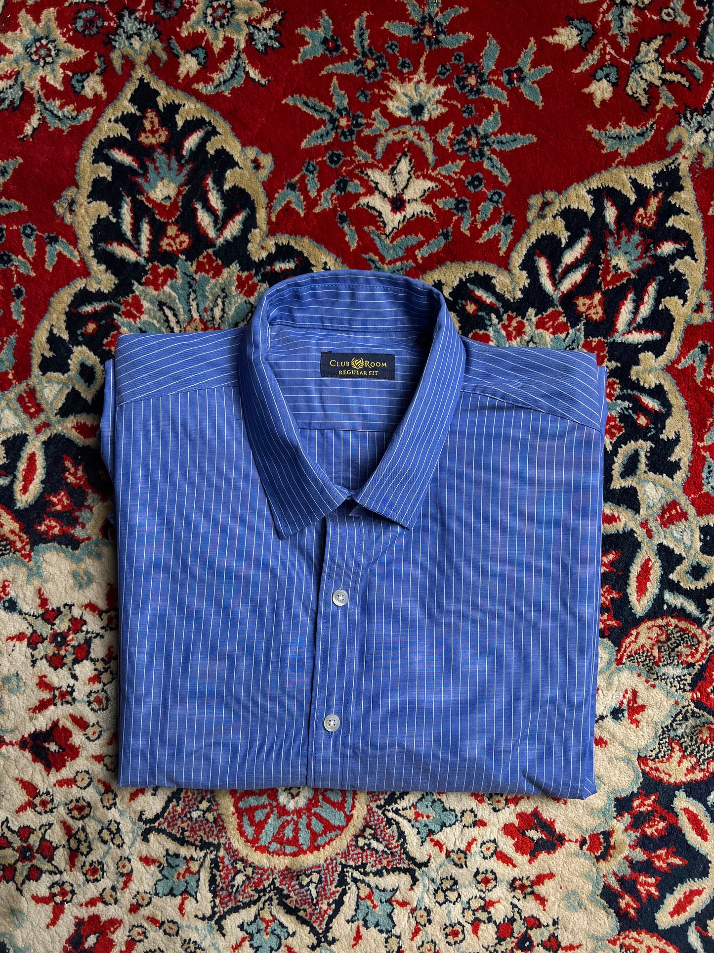 CLUB ROOM LINING BUTTON DOWN FORMAL SHIRT