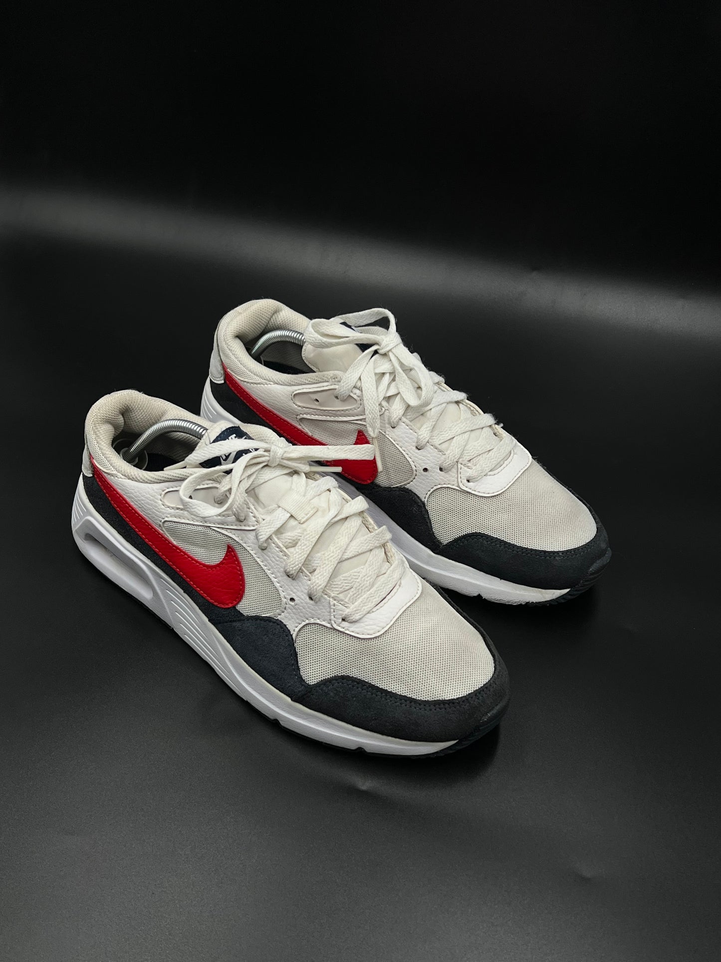 NIKE AIR MAX SC WHITE UNIVERSITY RED
