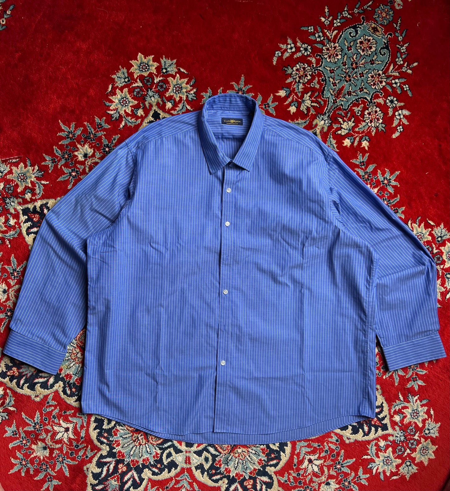 CLUB ROOM LINING BUTTON DOWN FORMAL SHIRT