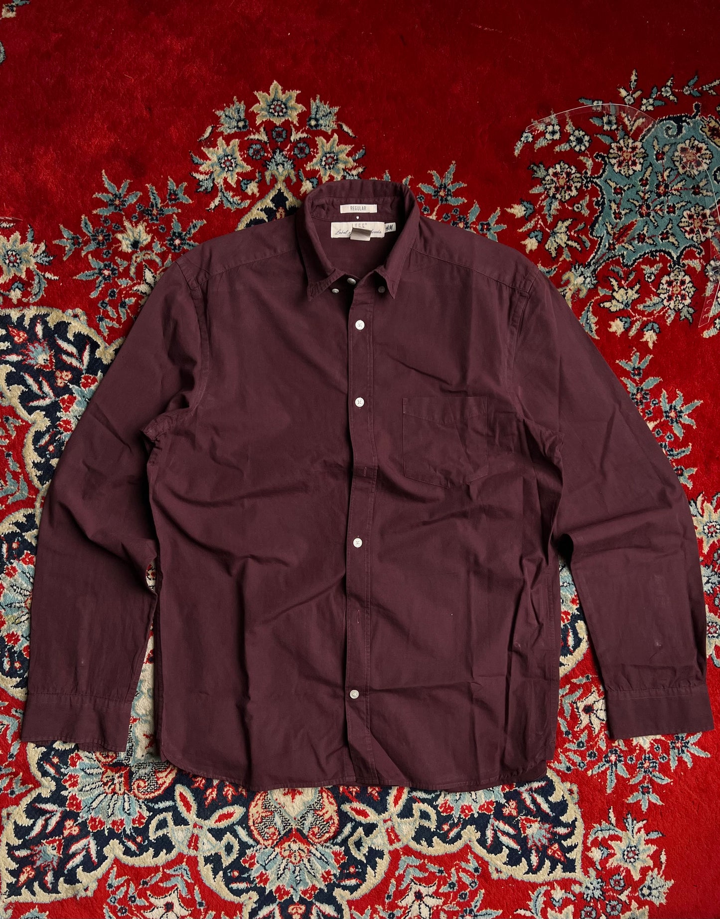 H&M LOGG CASUAL BUTTON DOWN SHIRT