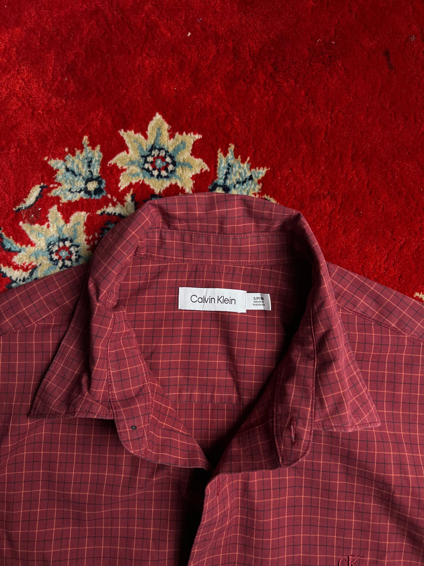 CALVIN KLIEN CASUAL BUTTON DOWM SHIRT