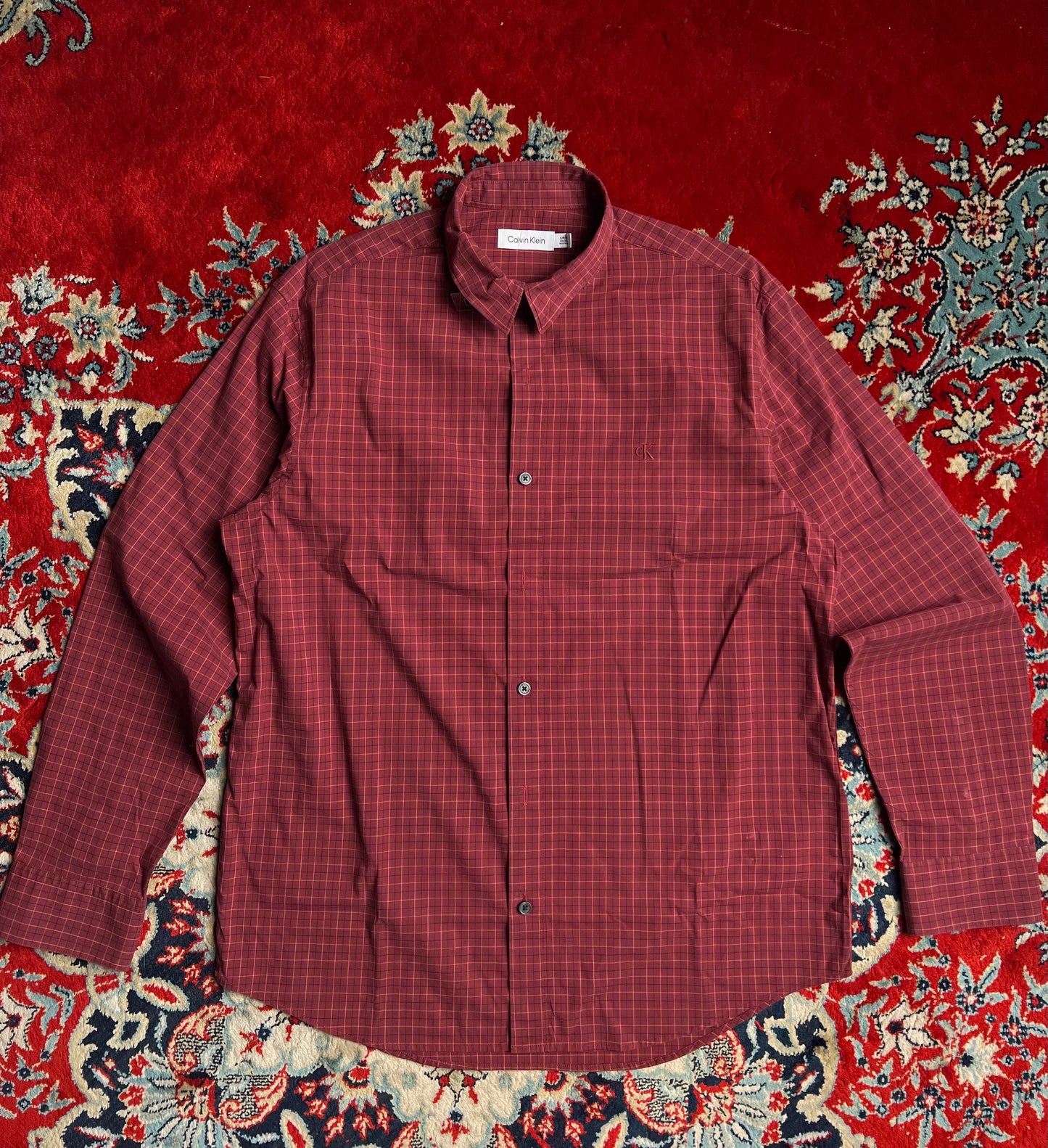 CALVIN KLIEN CASUAL BUTTON DOWM SHIRT
