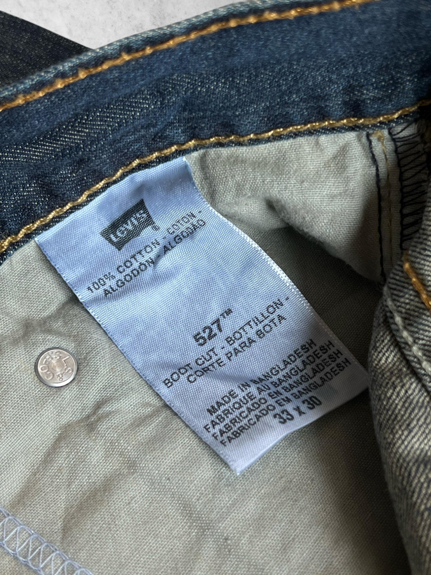 LEVI'S BOOTCUT DENIM PANTS