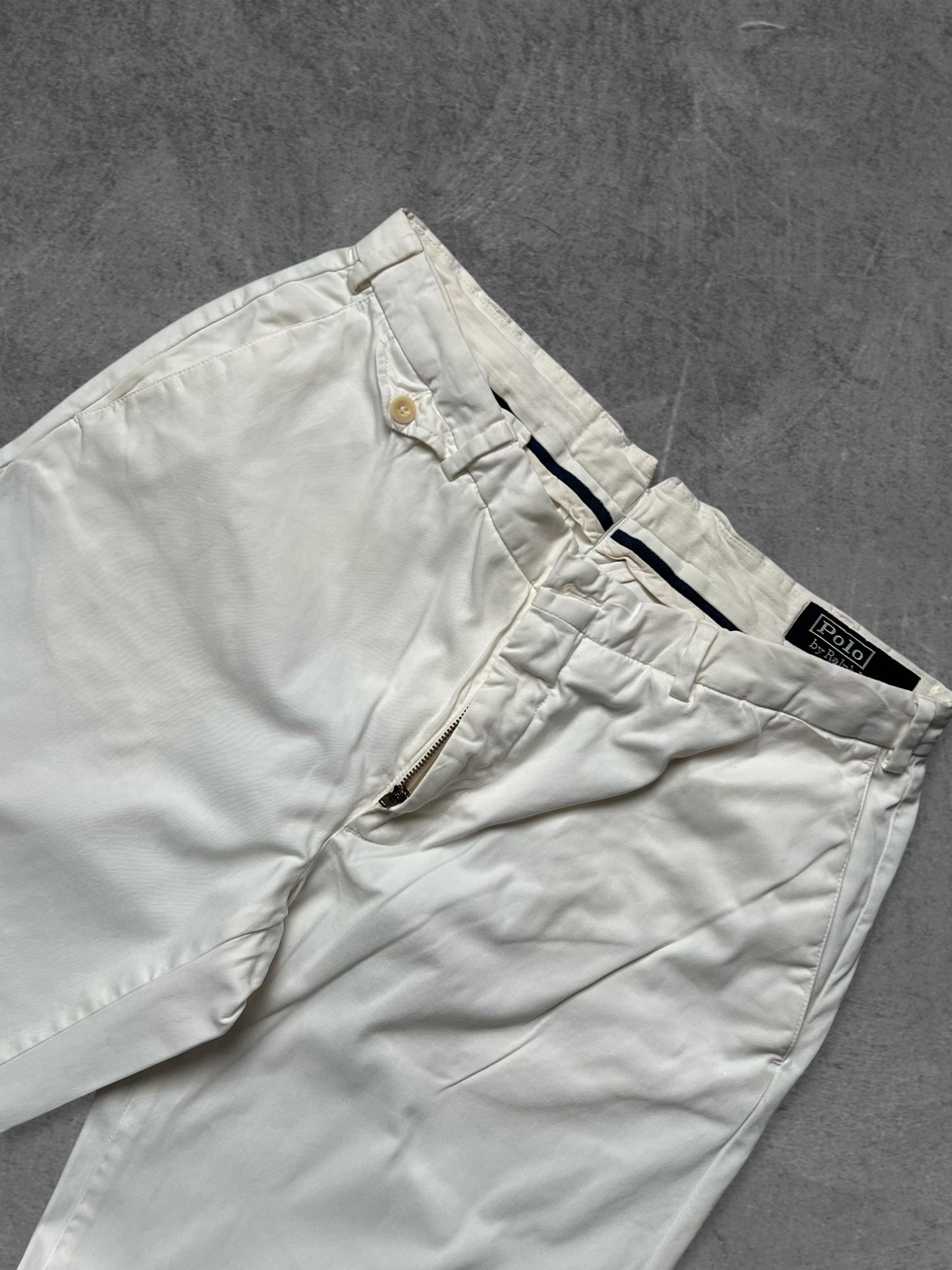 POLO RALPH LAUREN LUXURY STRAIGHT FIT PANTS