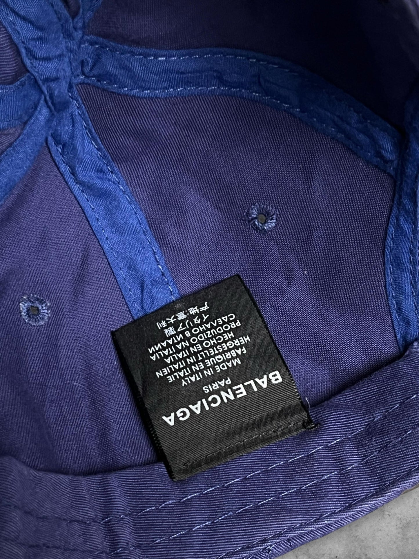 BALENCIAGA 2017 CAMPAIGN HAT