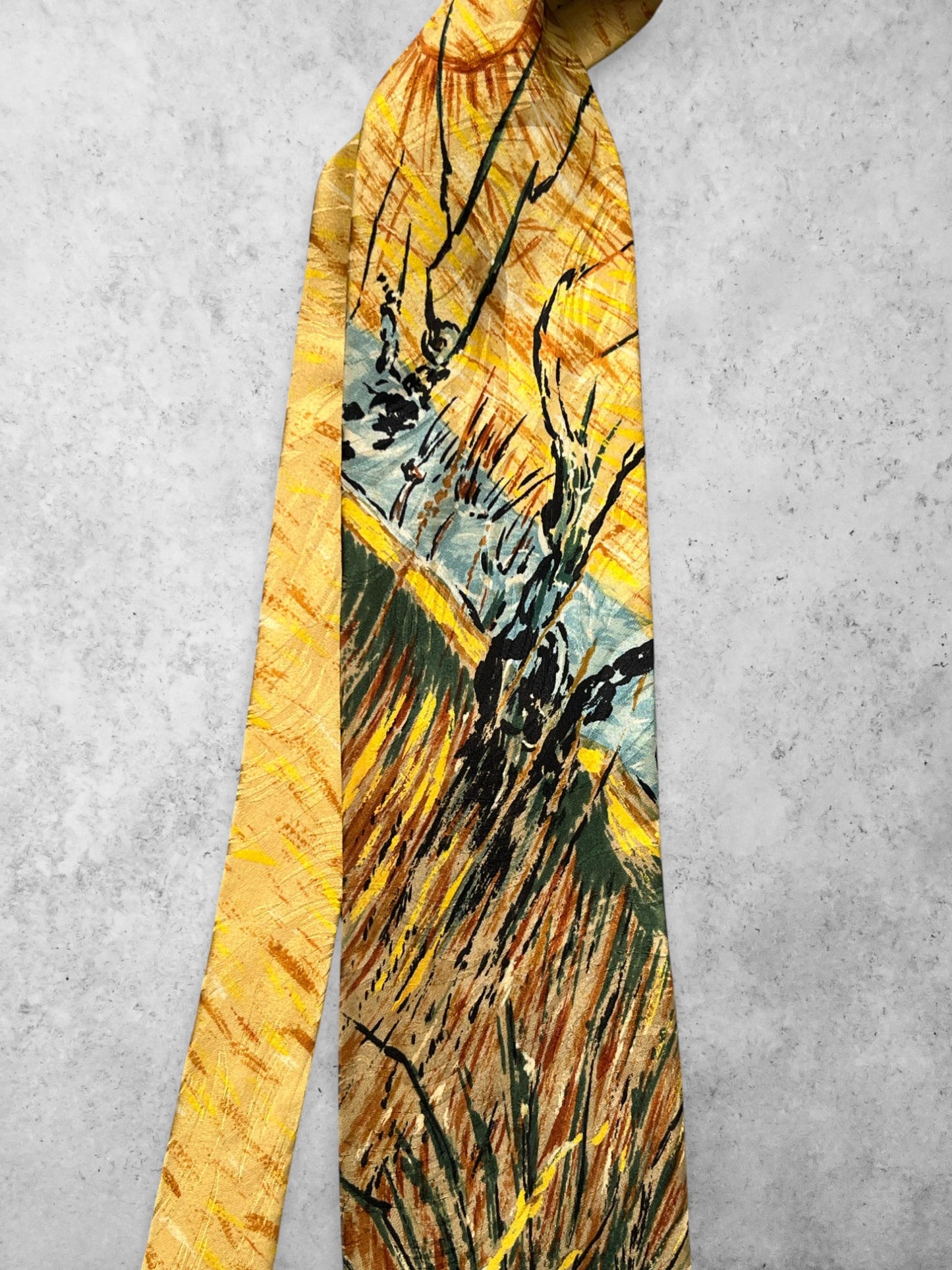 VAN GOGH PRINTED TIE