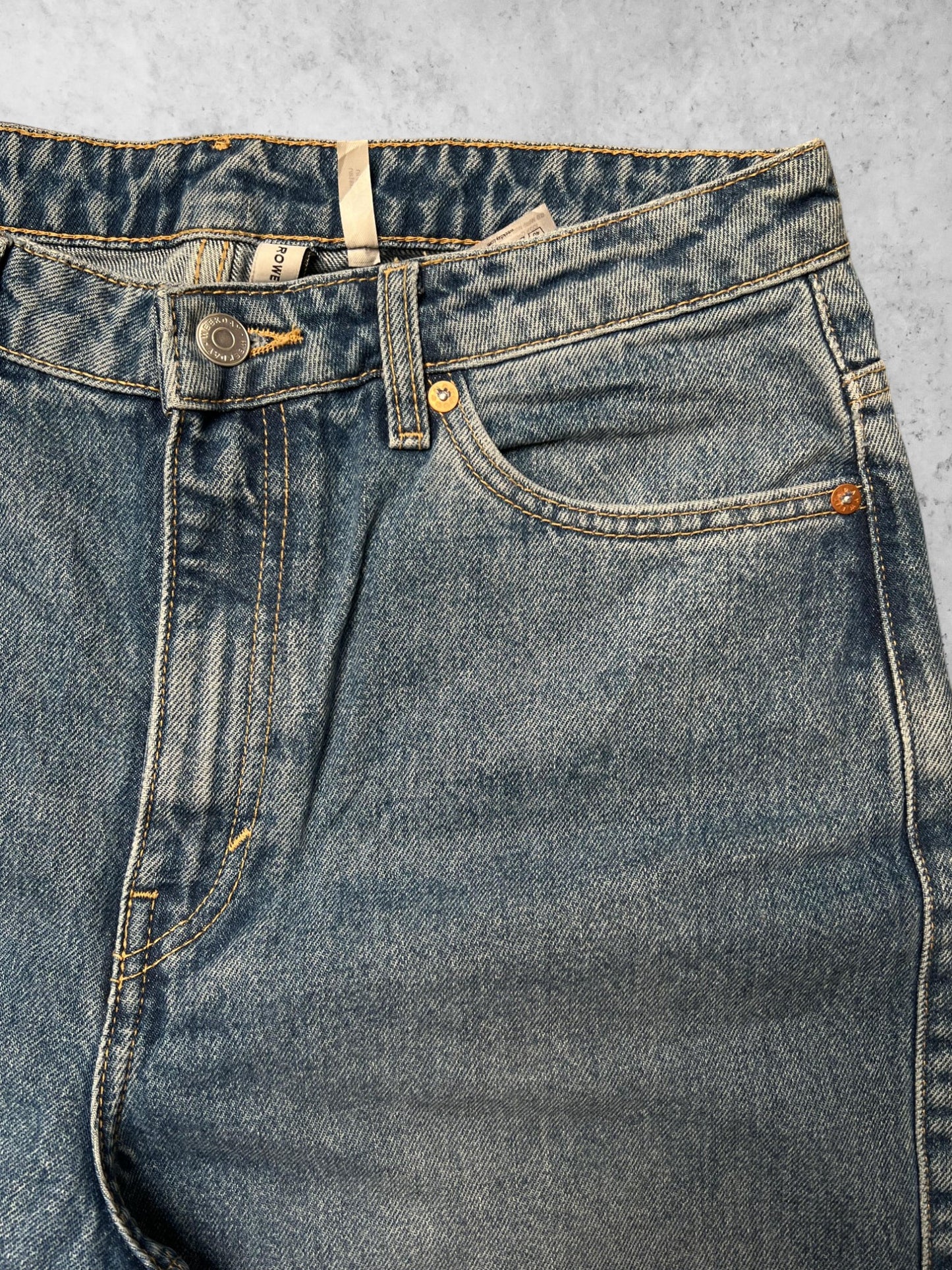 WEEKDAY RELAXED FIT DENIM PANTS