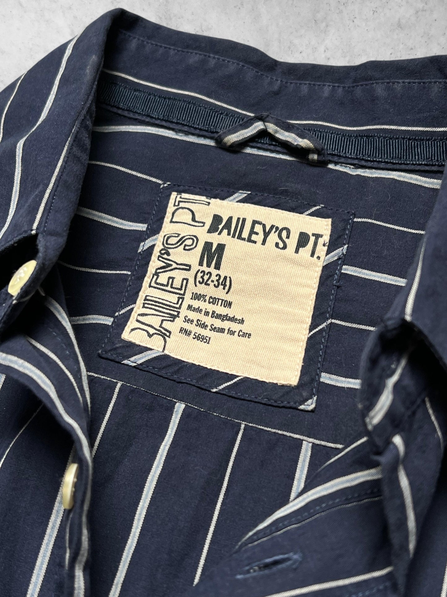 BAILEY'S MT Lining Casual Button Down
