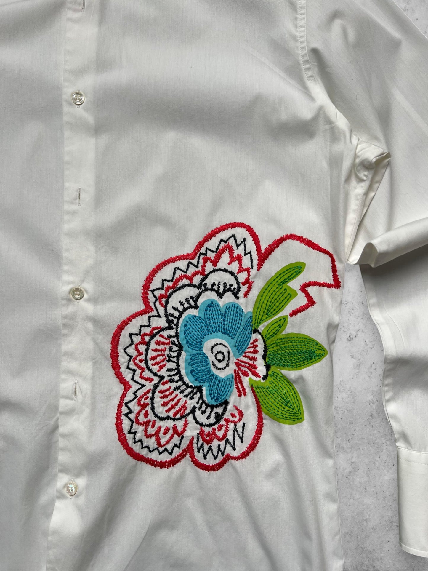 HUGO BOSS RED LABEL Embroidered Button Down