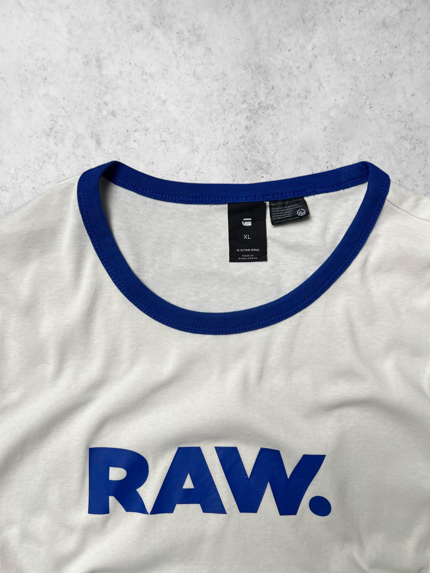 G STAR RAW Printed Logo Fitted Tee