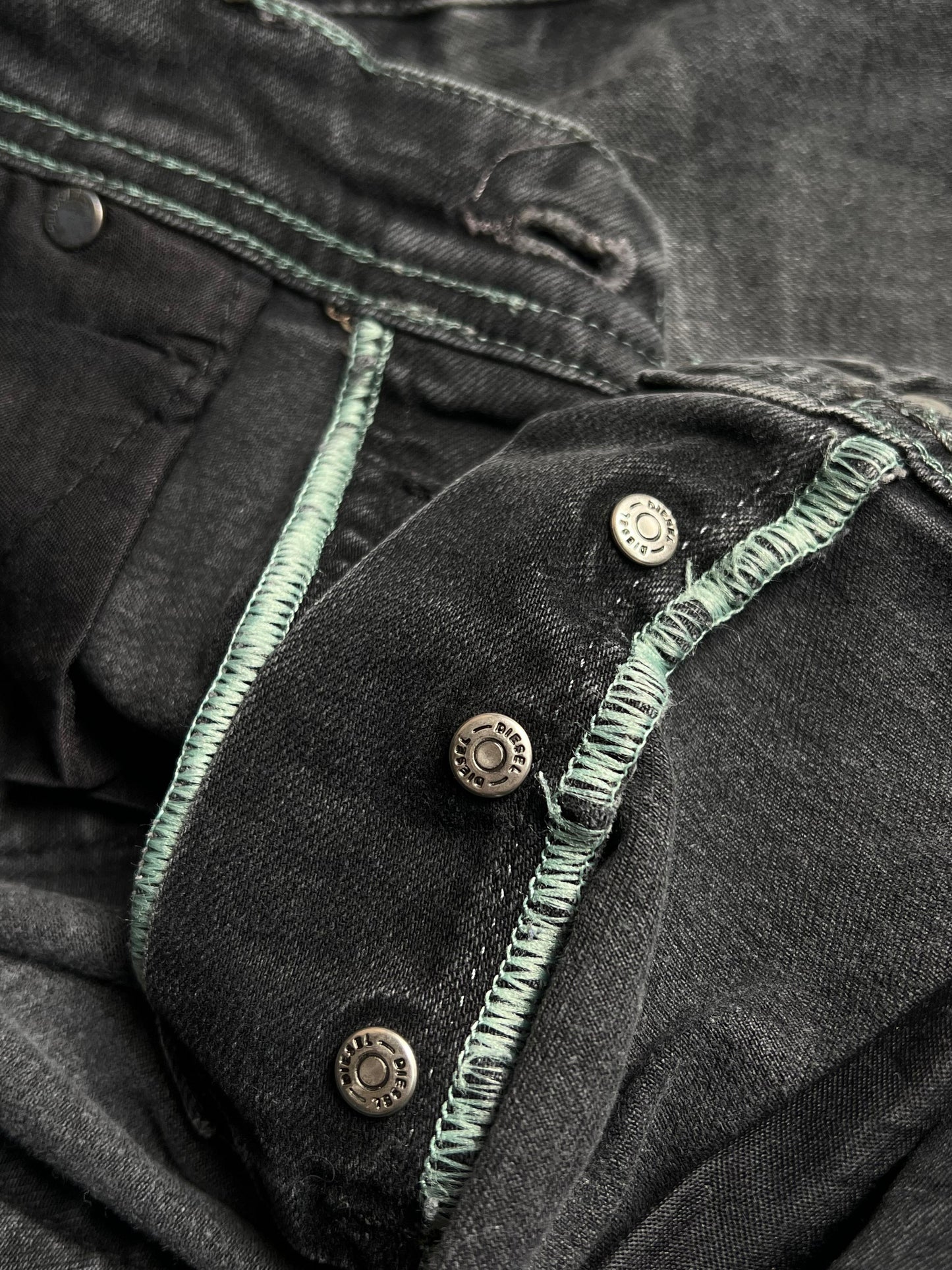 DIESEL Straight Fit Denim Pants