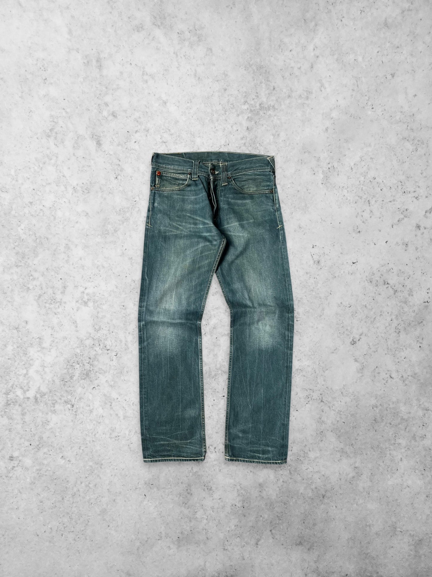 EVISU X PUMA (COLLAB) Straight Fit Denim Pants GRAIL FIND!!
