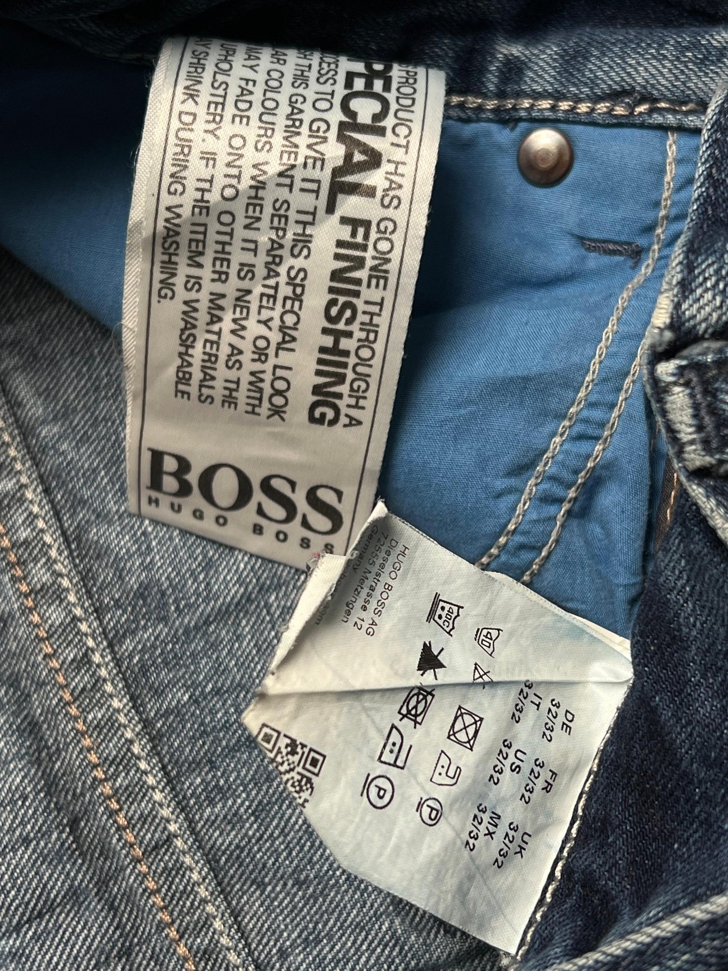 HUGO BOSS ALABAMA COMFORT FIT(Relaxed Fit) Denim Pants