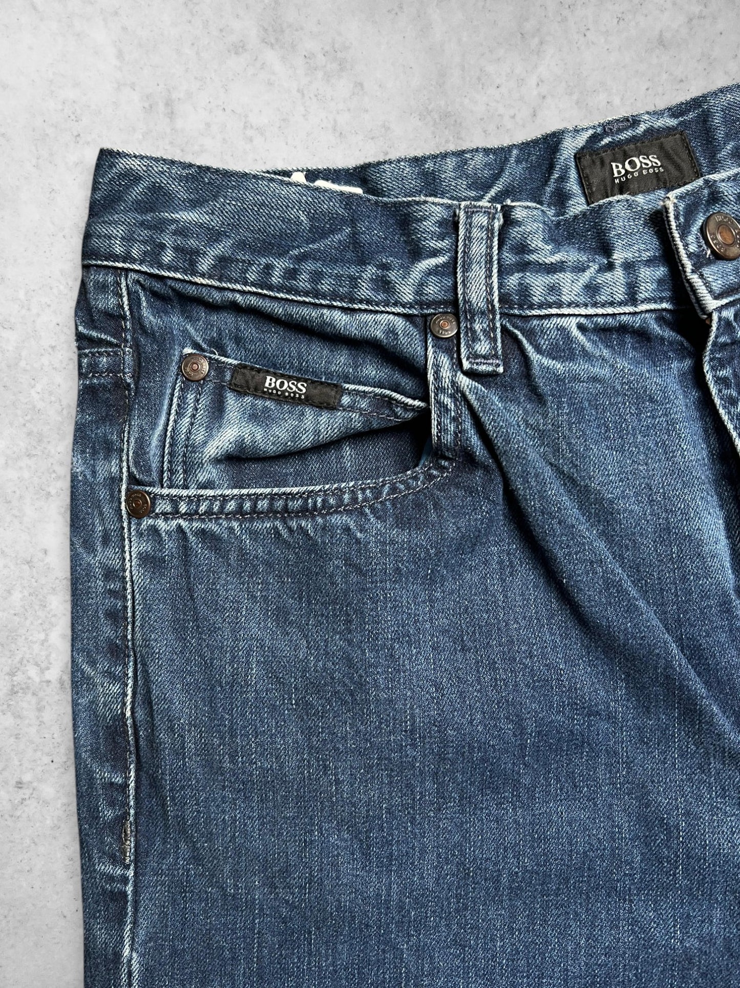 HUGO BOSS ALABAMA COMFORT FIT(Relaxed Fit) Denim Pants