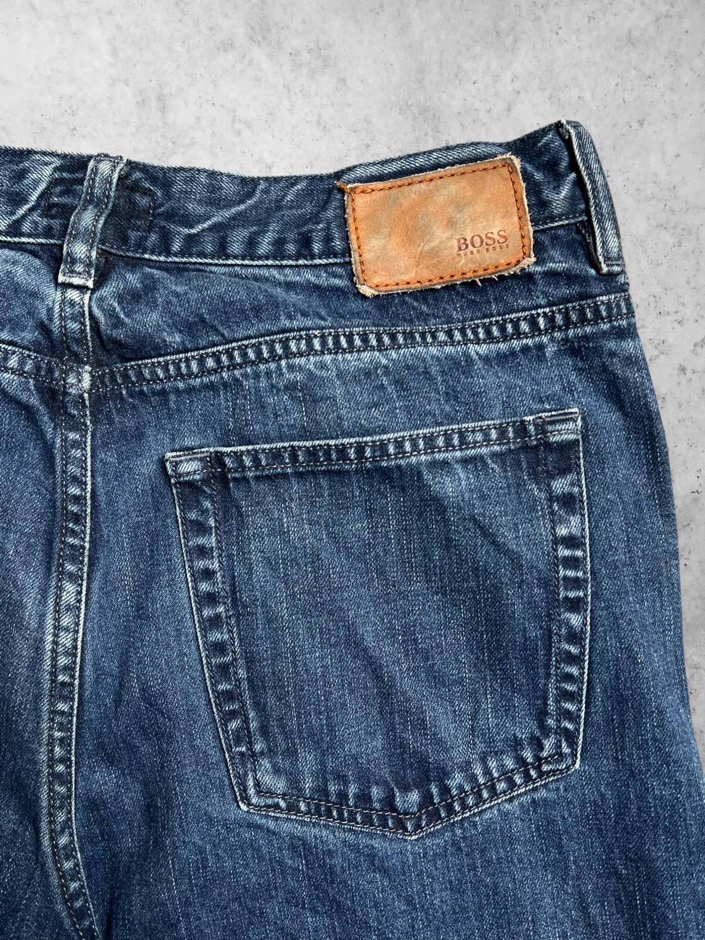 HUGO BOSS ALABAMA COMFORT FIT(Relaxed Fit) Denim Pants