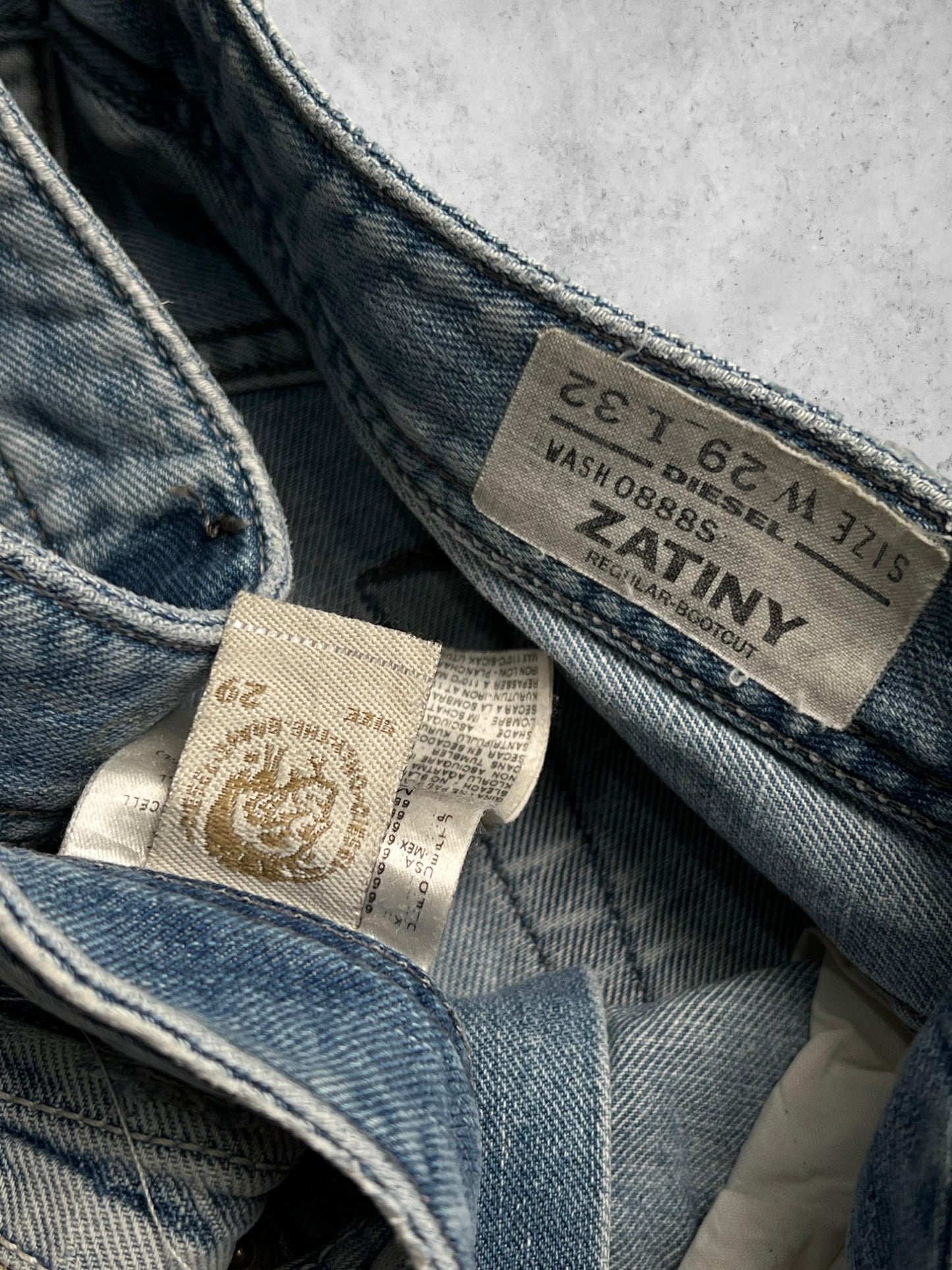 Diesel Zatiny Regular-BootCut Denim Pants