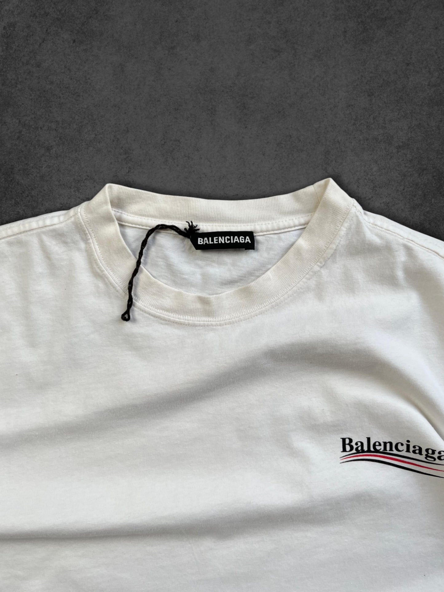 BALENCIAGA Printed Logo Tee