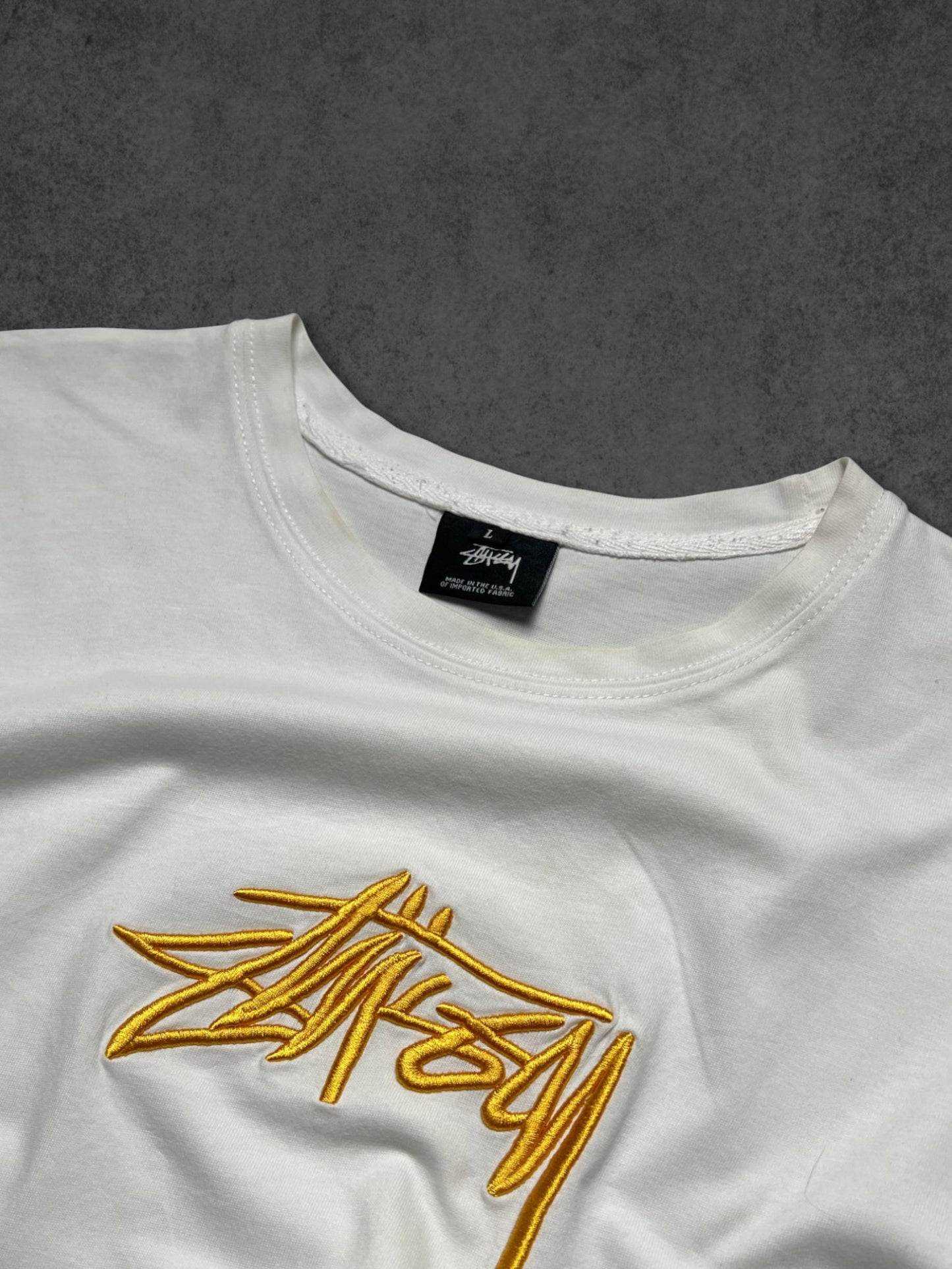 STUSSY Embroided Tee