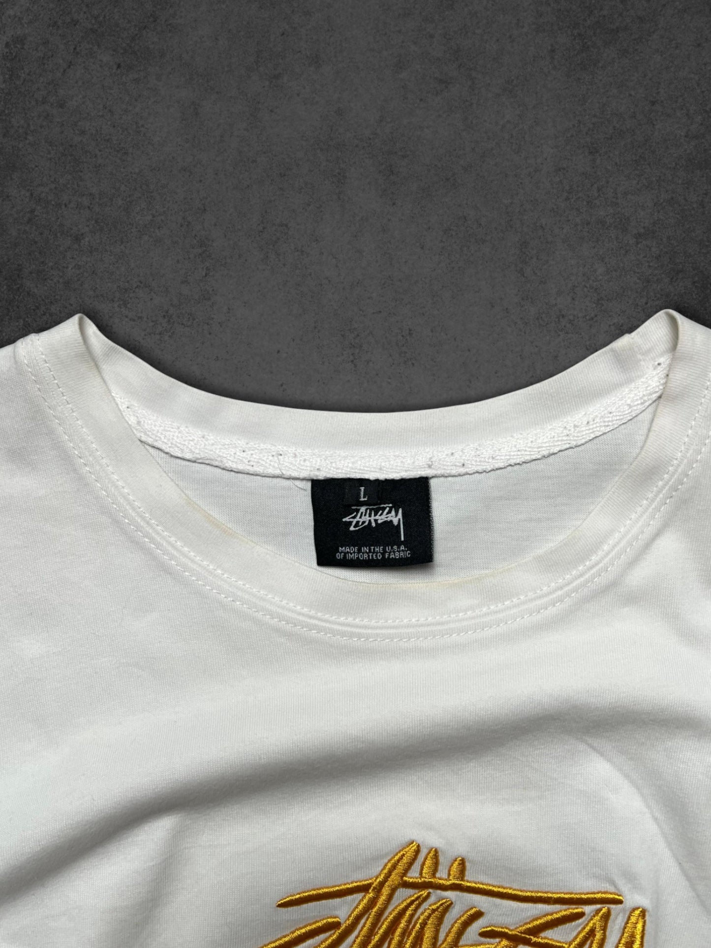 STUSSY Embroided Tee