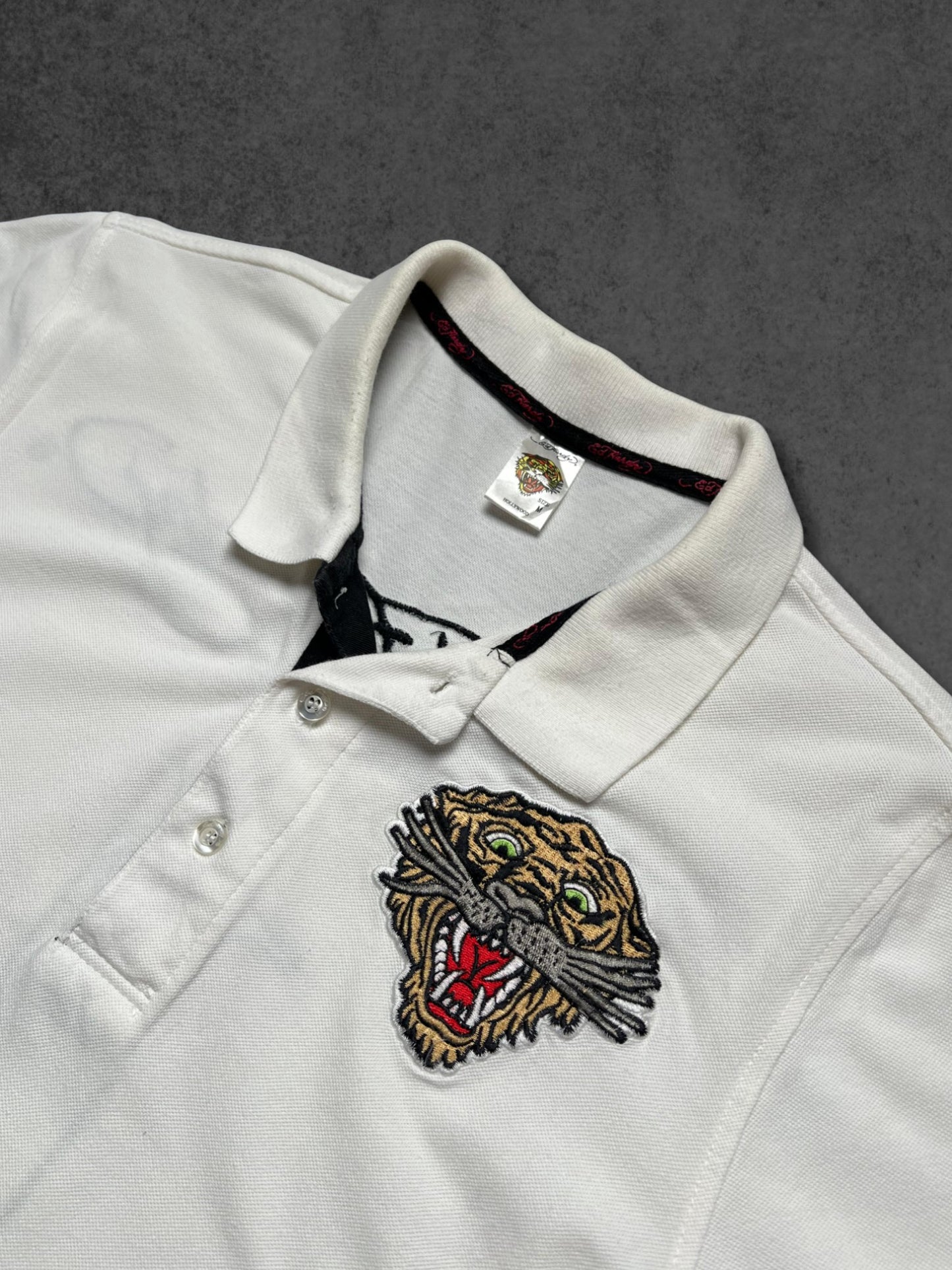 ED HARDY Embroidered Vintage Polo