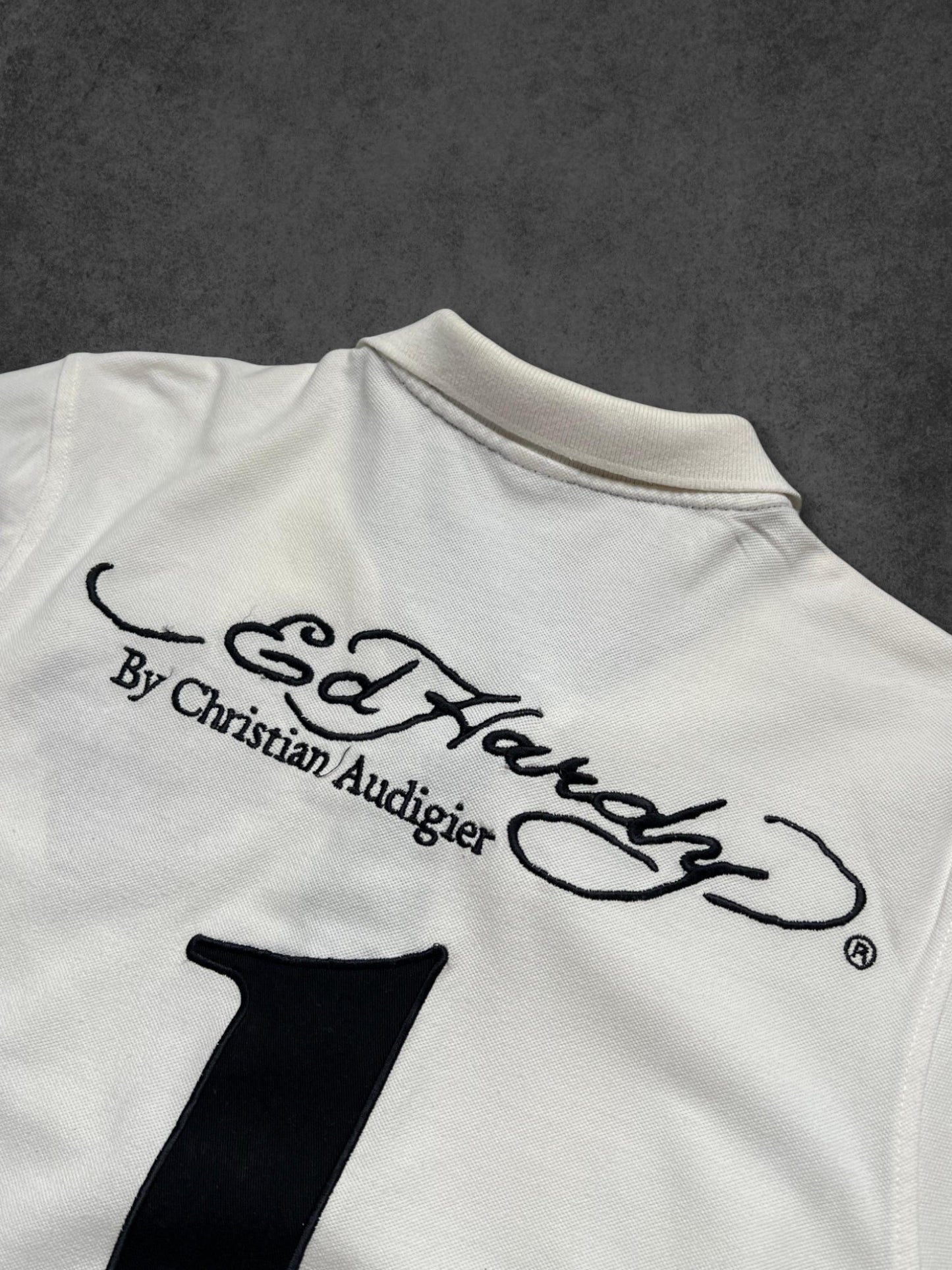 ED HARDY Embroidered Vintage Polo