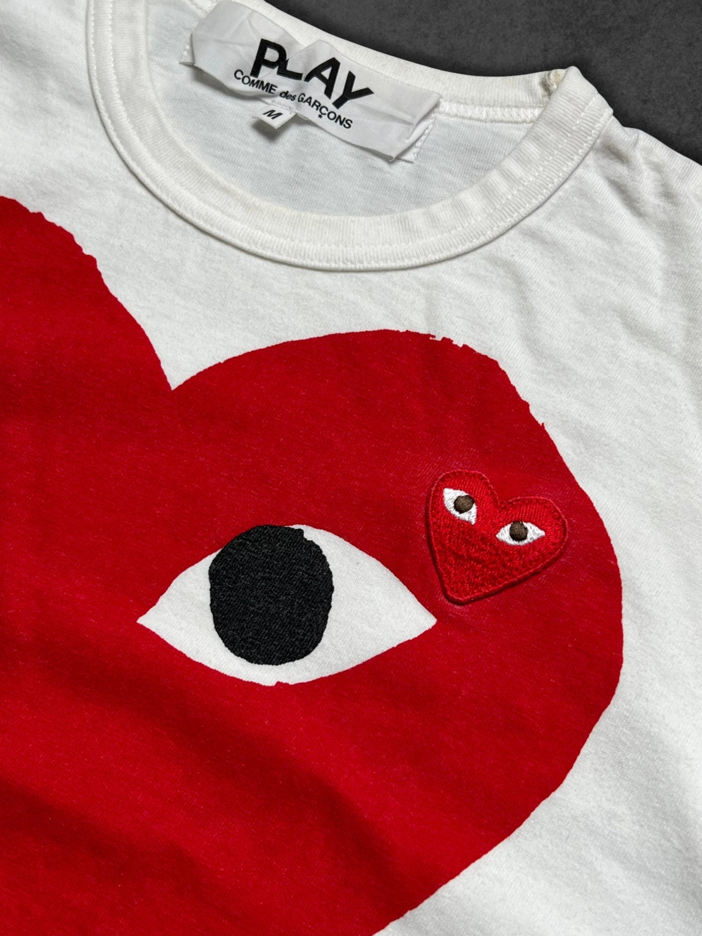 COMME DES GARCONS CDG PLAY Printed Logo Tee