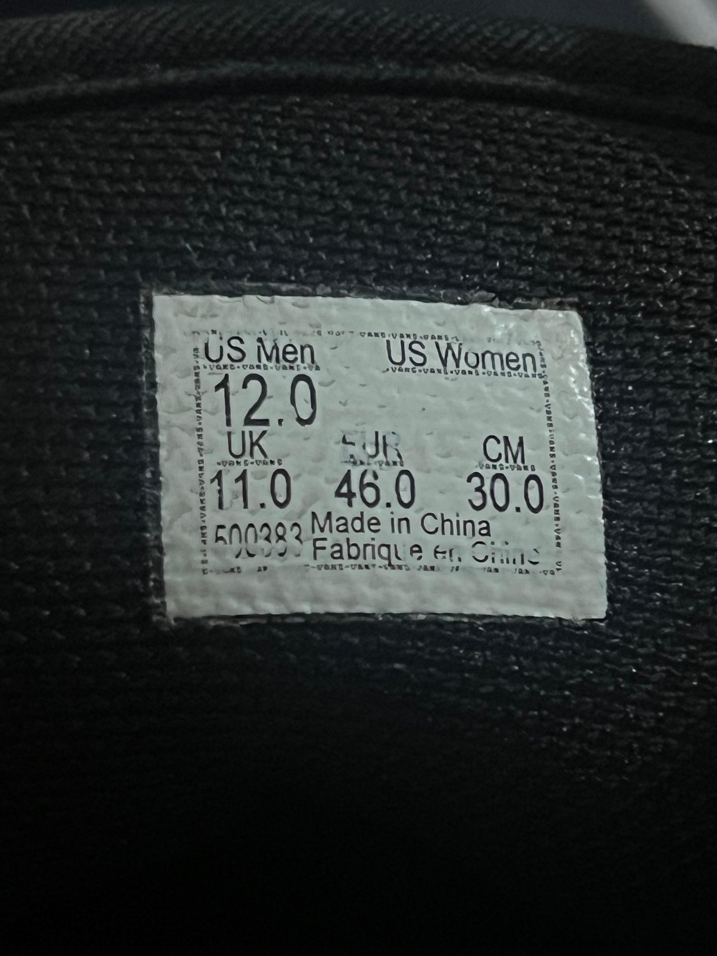 VANS OLD SKOOL LEATHER BLACK/WHITE