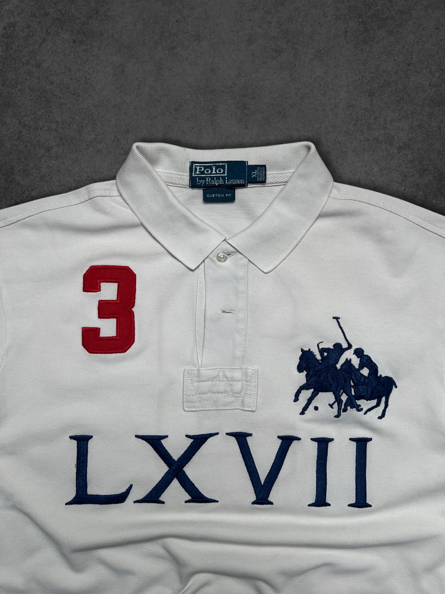 POLO RALPH LAUREN BIG PONY LXVII EMBROIDERED POLO