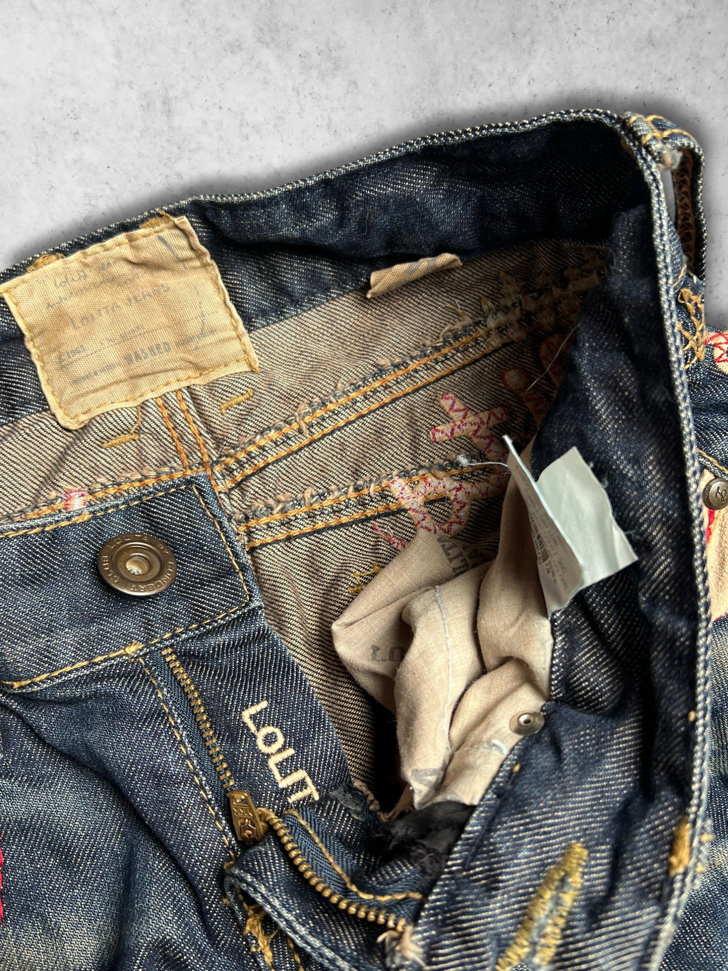 LOLITA BY CONCERT CLUB VINTAGE BOOTCUT DENIM PANTS
