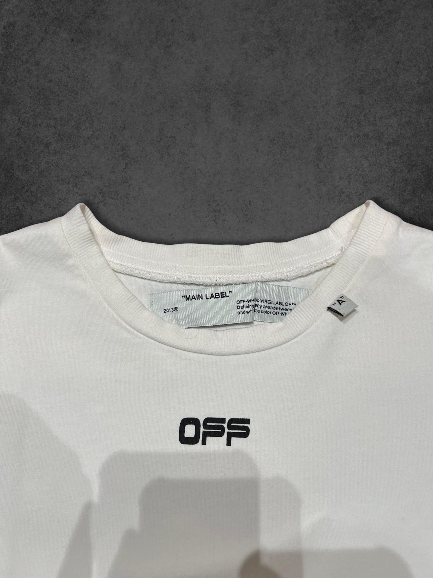 OFFWHITE PRINTED TEE
