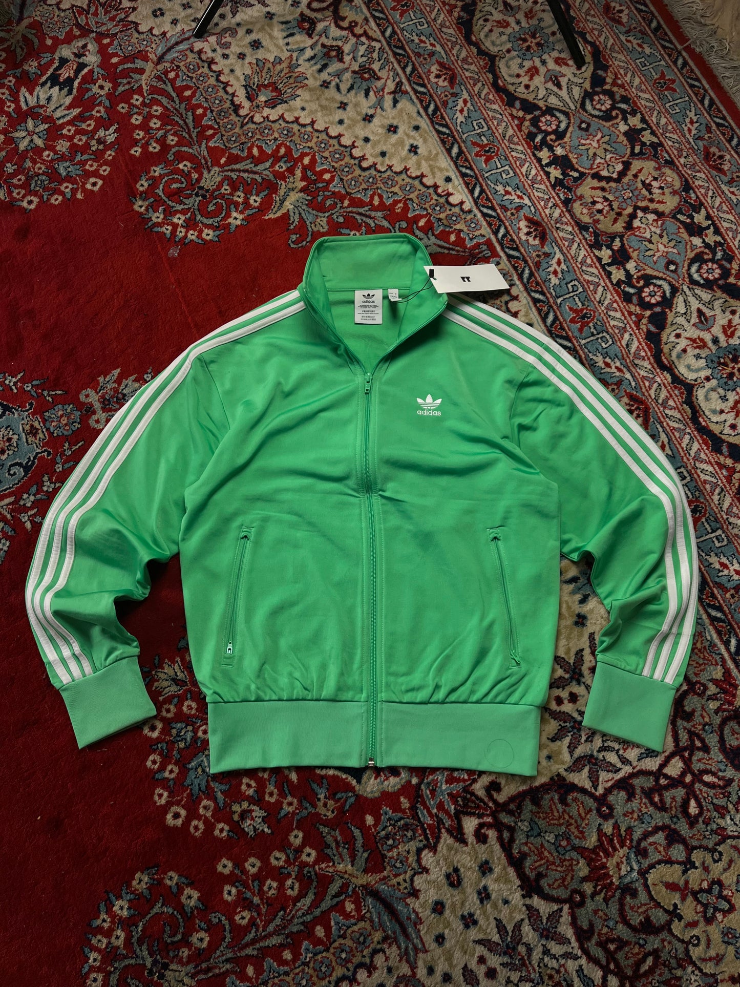Adidas Green Zipper