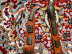 Vintage Luigi Lanatta Italian Leather Western Concho Belt