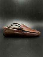 Timberland Brown Leather Driving Loafers - 43.5
