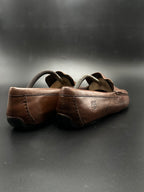 Timberland Brown Leather Driving Loafers - 43.5