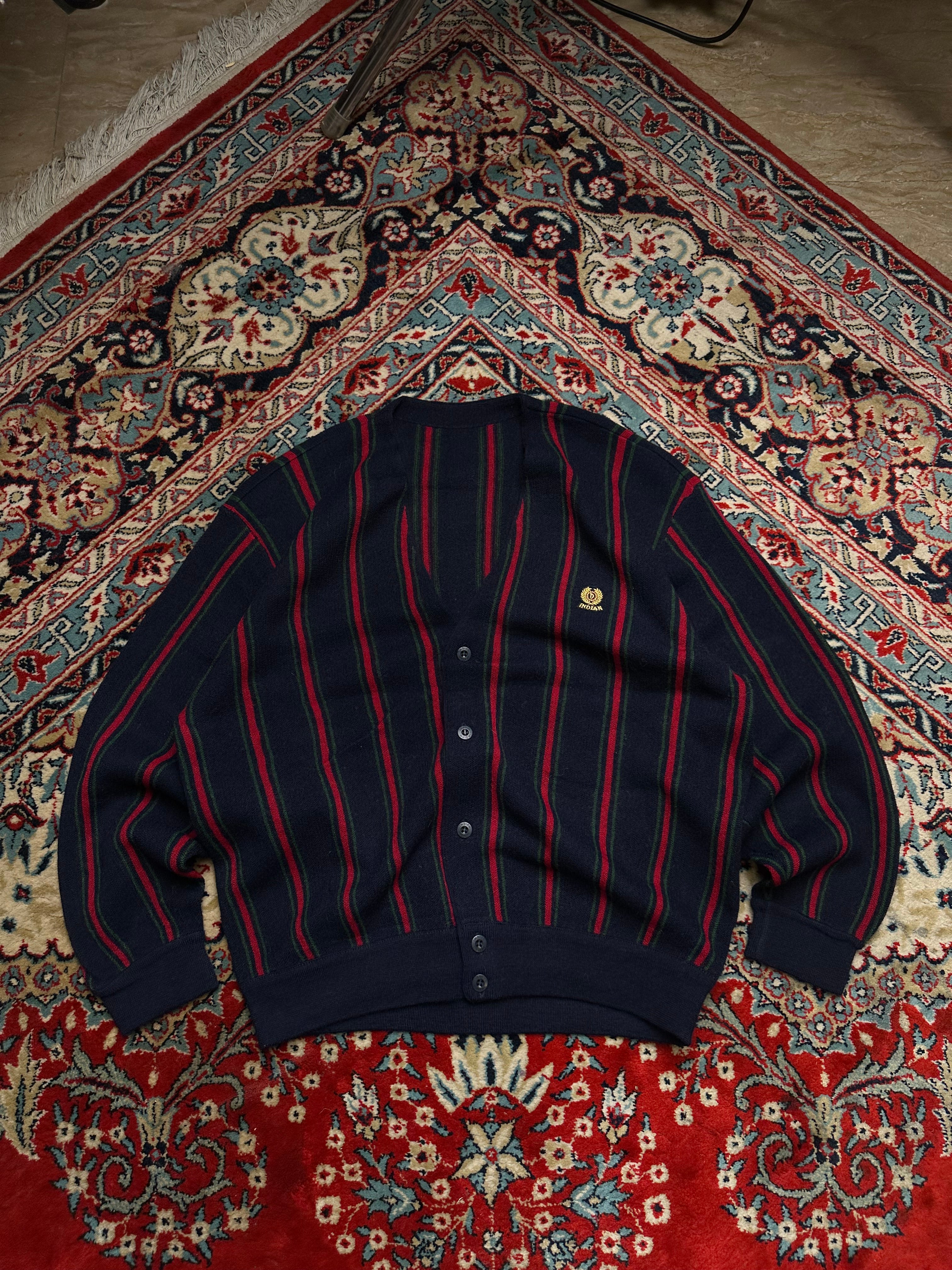 INDIAN VINTAGE RELAXED FIT WOOL SWEATER