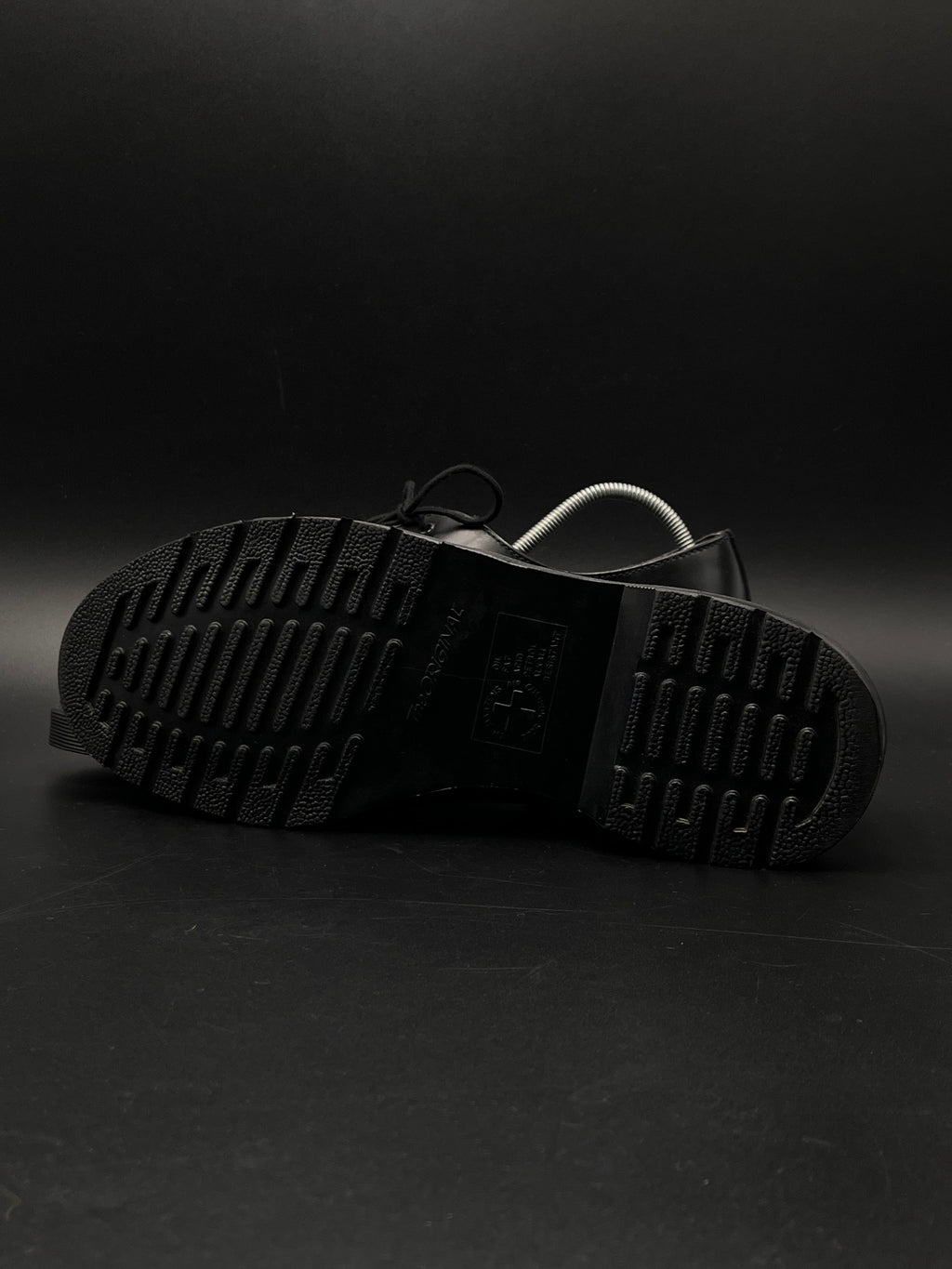 DOC MARTENS BLACK CHUNKY BOOTS