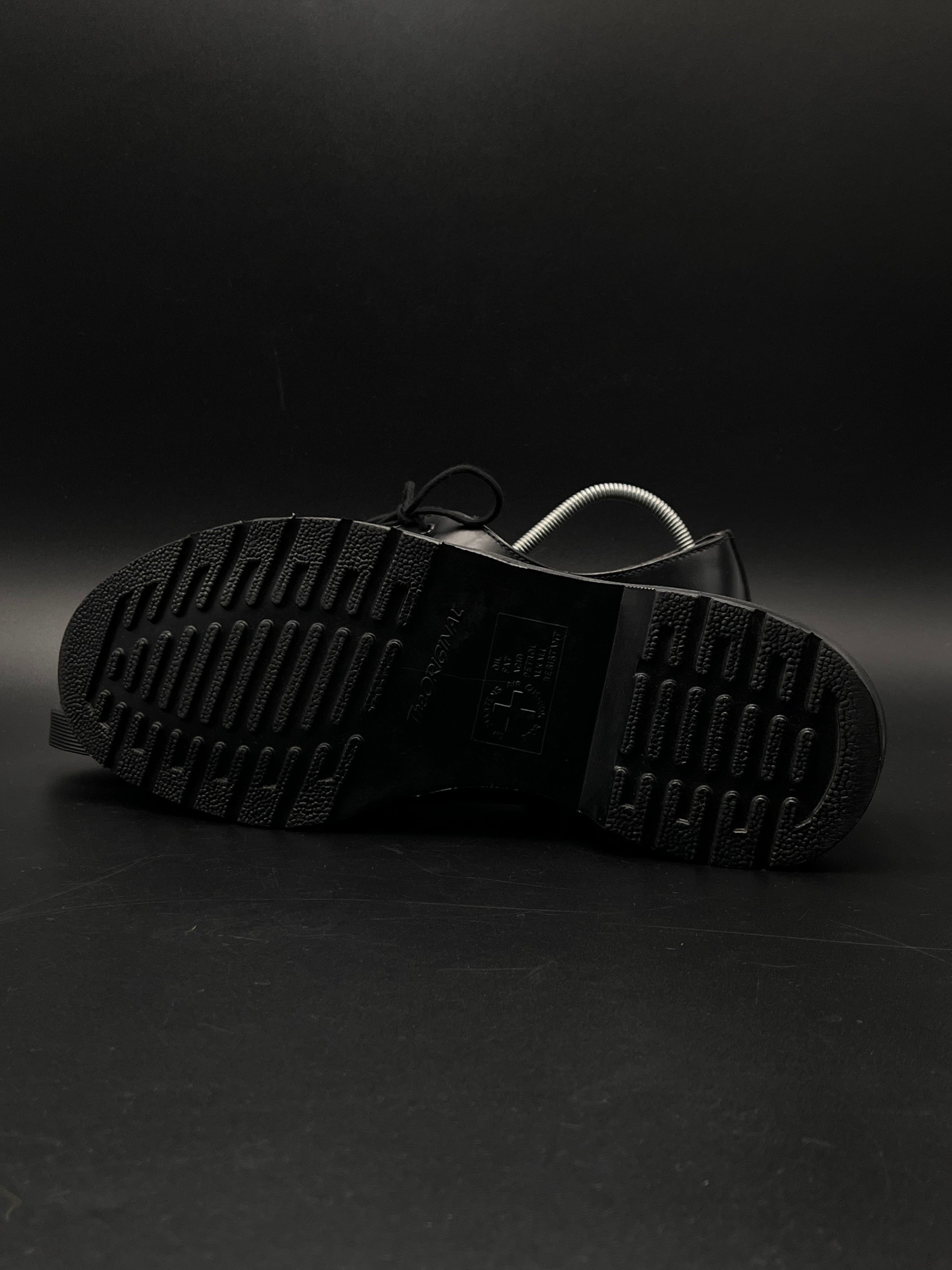 DOC MARTENS BLACK CHUNKY BOOTS