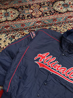 ALL IN ALL VINTAGE RELAXED FIT VARSITY JACKET