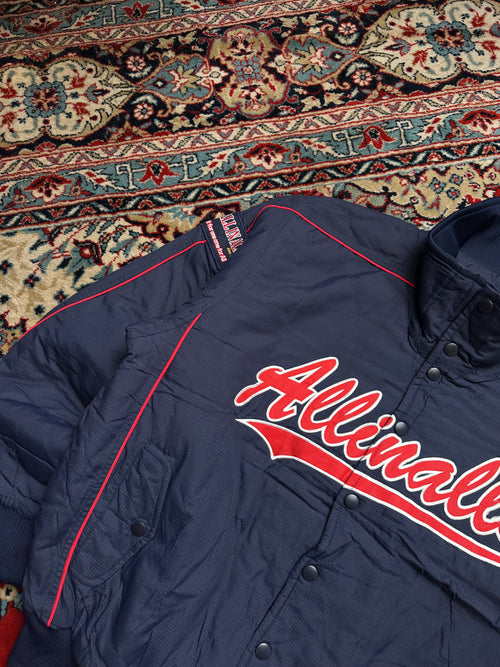 ALL IN ALL VINTAGE RELAXED FIT VARSITY JACKET