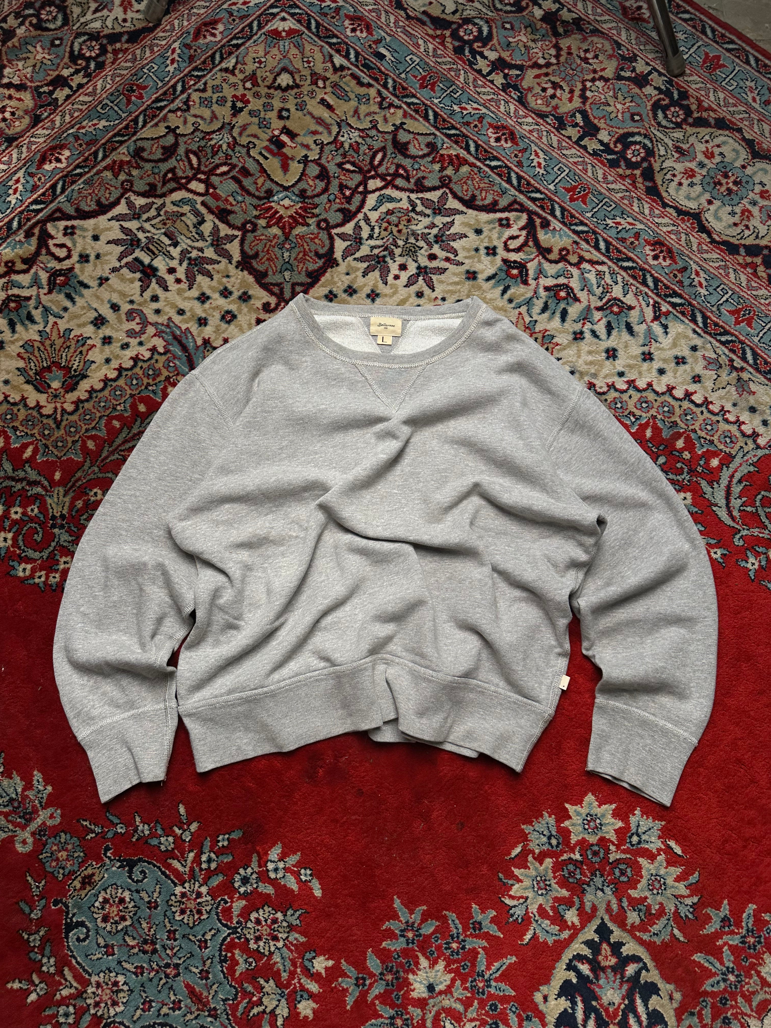 BELLEROSE RELAXED FIT COTTON SWEATSHIRT