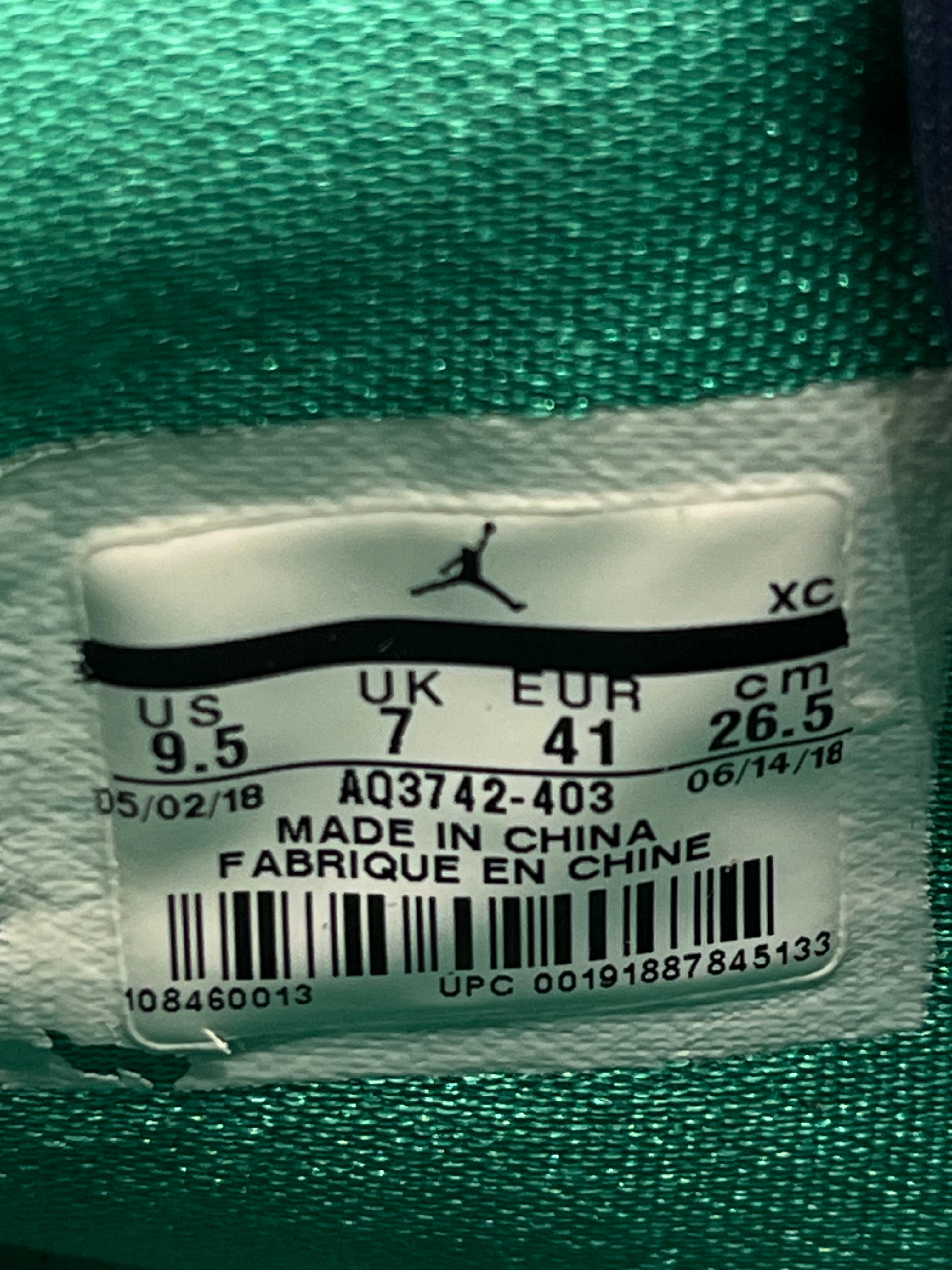 AIR JORDAN 1 RETRO HIGH ZIP BLACKENED BLUE