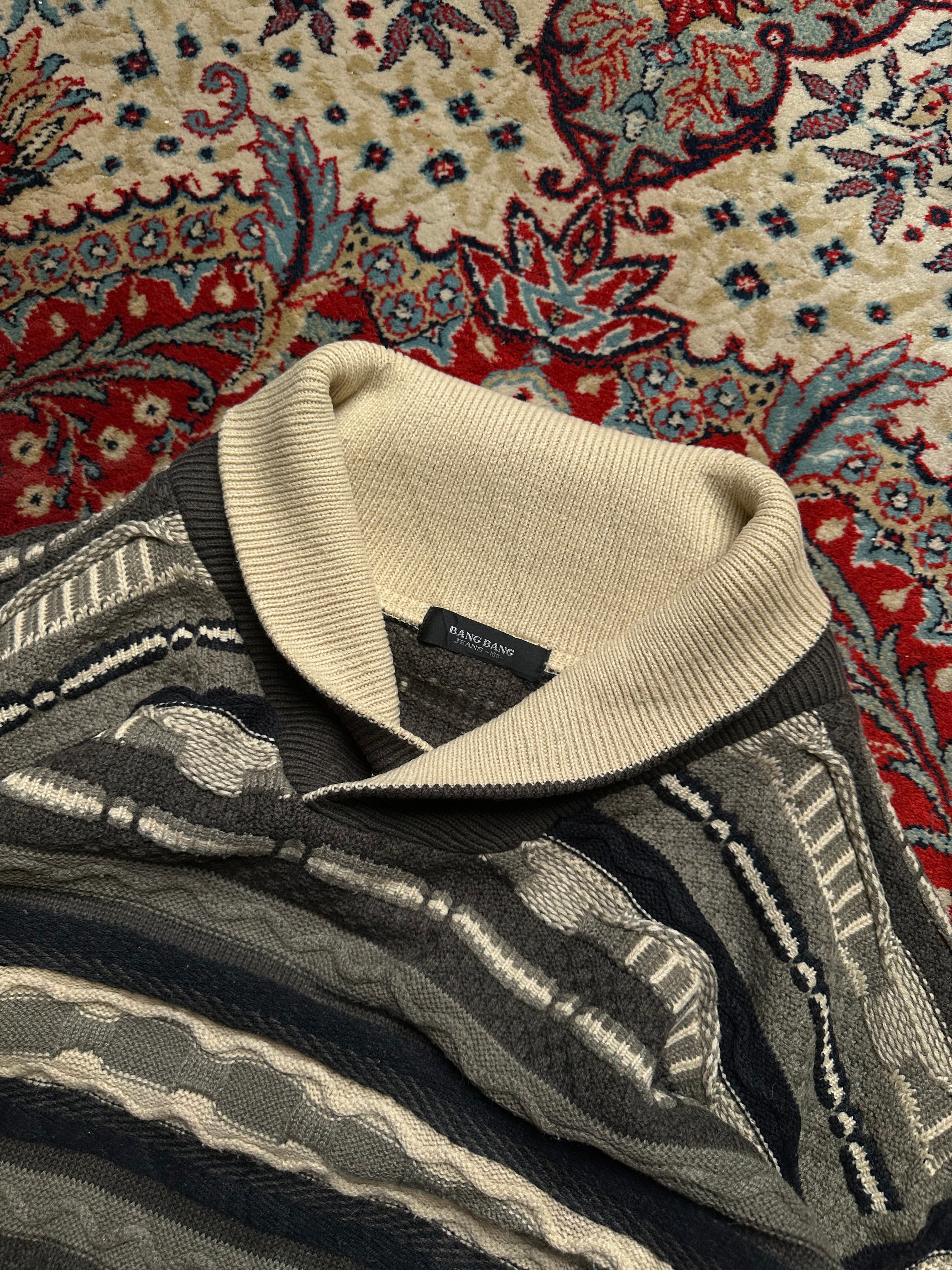 BANG BANG VINTAGE RELAXED FIT WOOL SWEATER