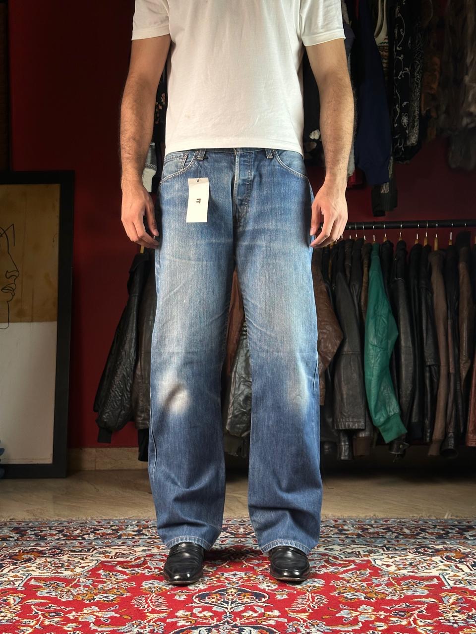 Levis 508 Blue Faded WashED Straight FIT JEANS - 34