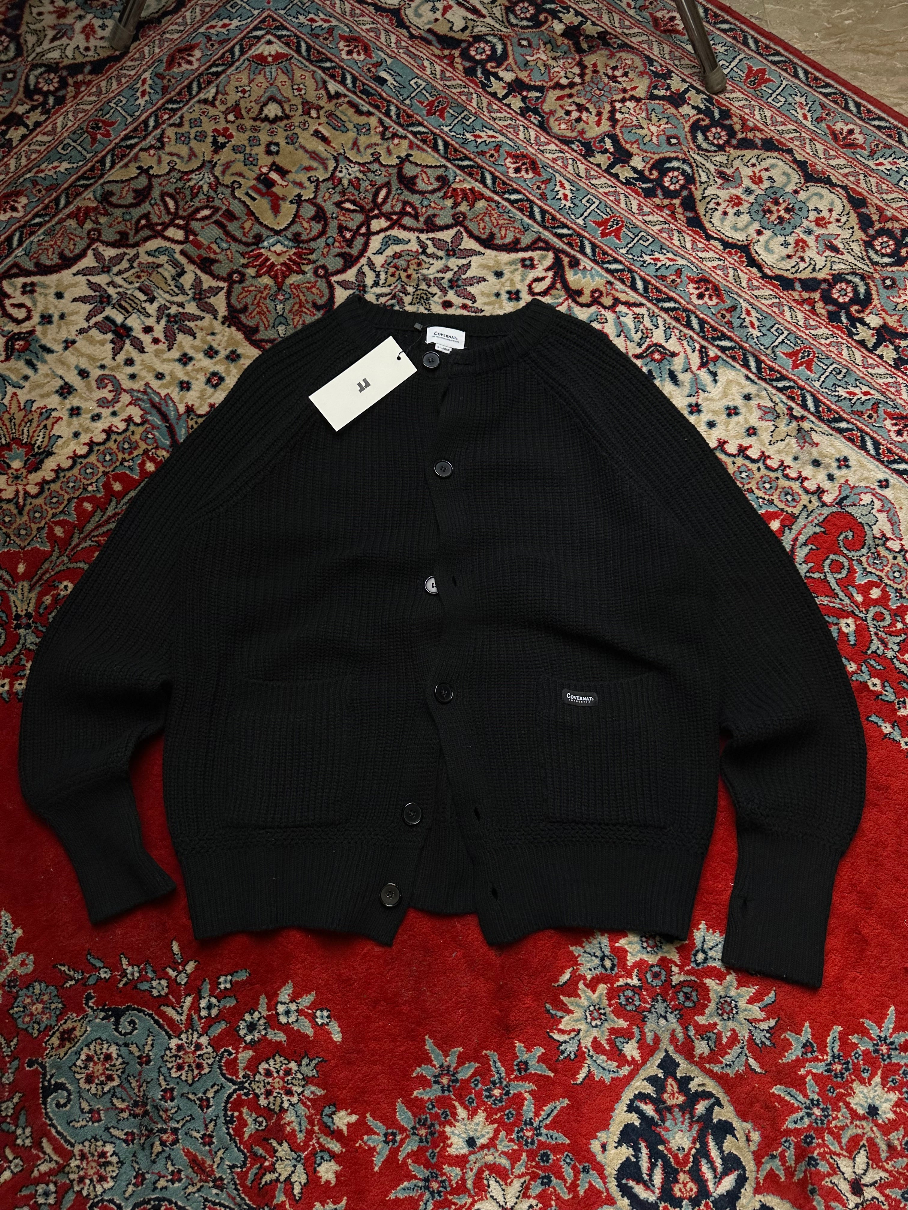 COVERNAT REGULAR FIT WOOL CARDIGAN