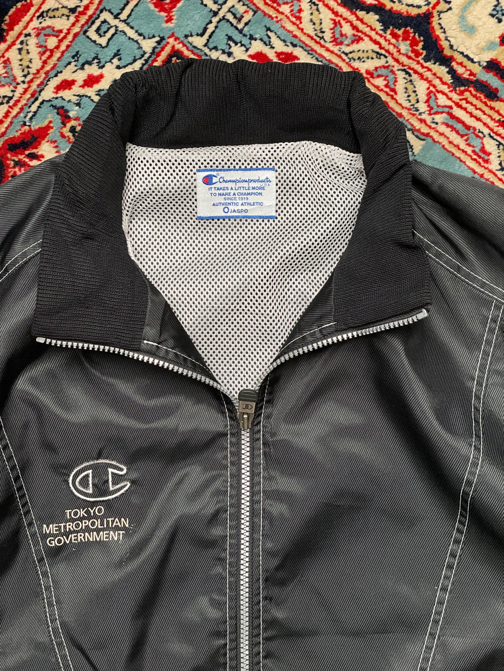 Champion TOKYO METROPOLITAN GOVT RELAXED CROPPED FIT TRACK JACKET