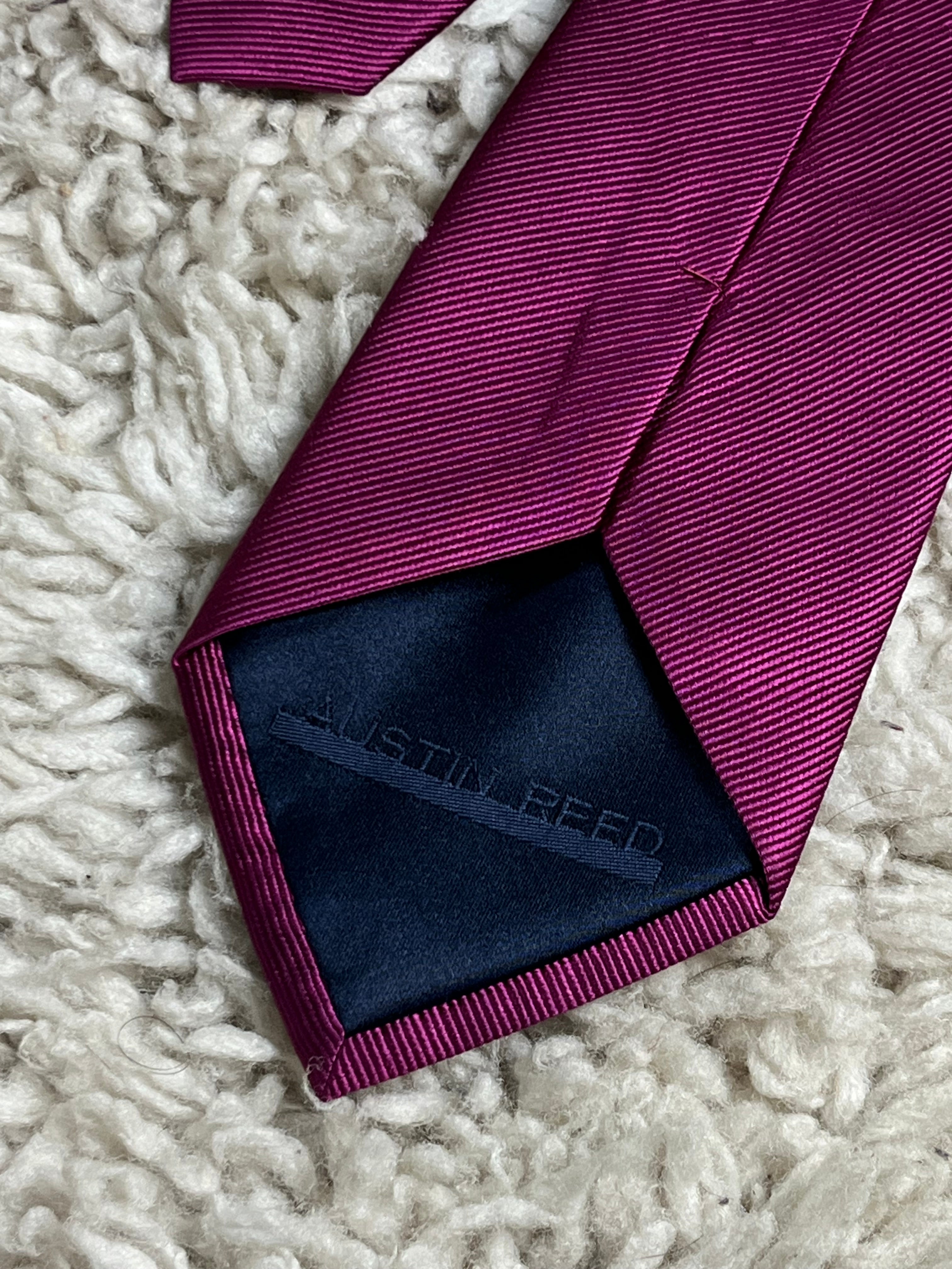 AUSTIN REED PURE SILK PRINTED TIE