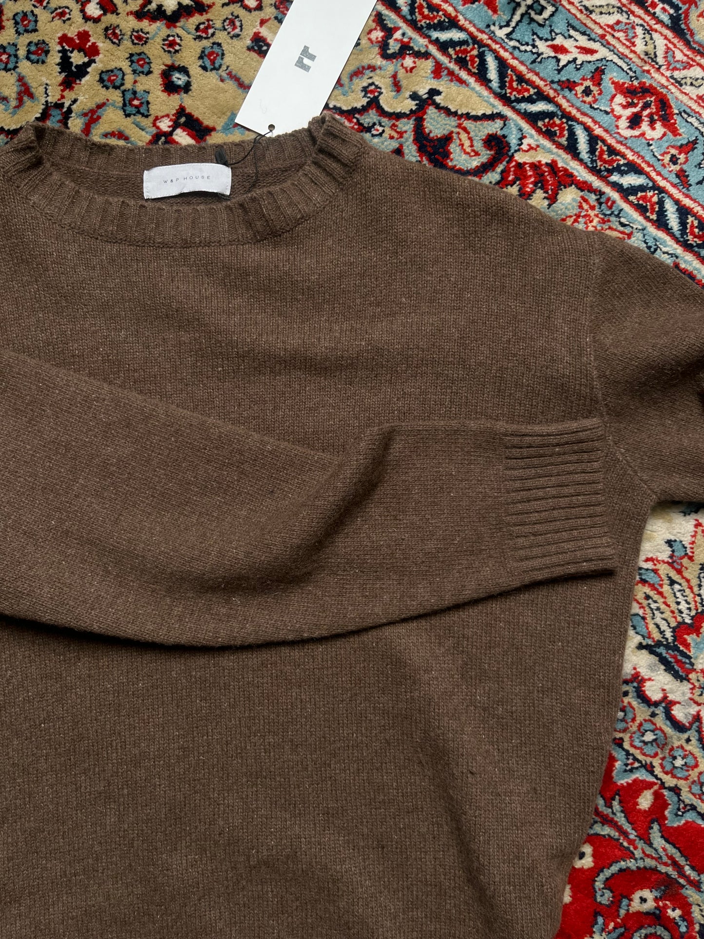 W and P House Brown Sweater