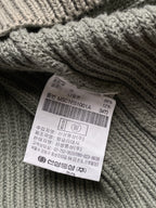 Topten Ribbed Knit V-Neck Sweater