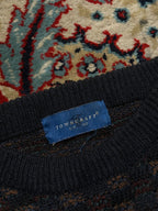 TOWNCRAFT VINTAGE TEXTURED WOOL SWEATER